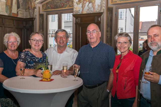 25 Jahre Städtepartnerschaft Friedberg (Bayern) / Chippenham (UK) - Empfang im Friedberger Rathaus