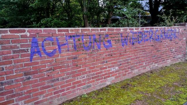 Friedhofsmauer am alten Friedhof Immerath