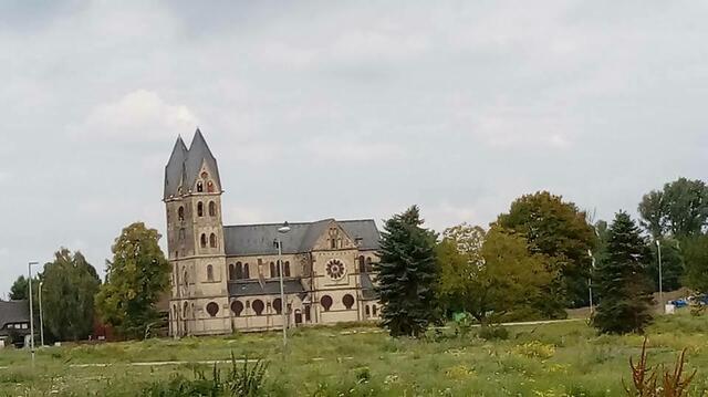 Blick auf St Lambertus Immerath