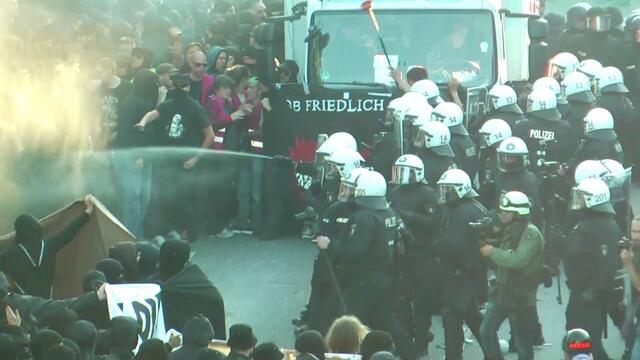 67 x wurde Pfefferspray eingesetzt