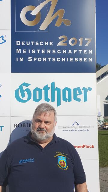 Jochen Zindel: So sieht ein zufriedener sportlicher Leiter eines erfolgreichen Schützenvereins aus!