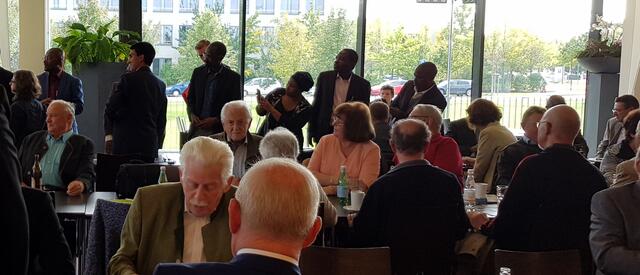Von der Hanns Seidel Stiftng kam auch eine Delegation aus Afrika an