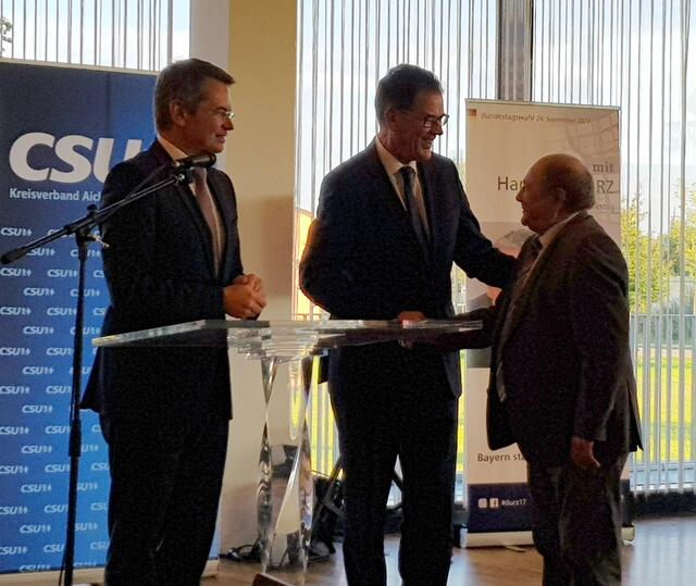 Er ist nun schon 60 Jahr bei der CSU Friedberg Rinnenthal
