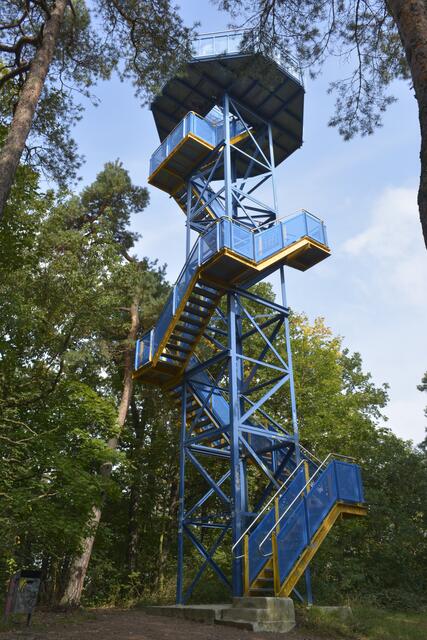 Kolkturm, vom Eisenbahnausbesserungswerk errichtet, 1976