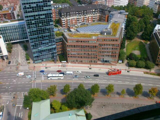 Blick vom Hamburger Michel über Hamburg