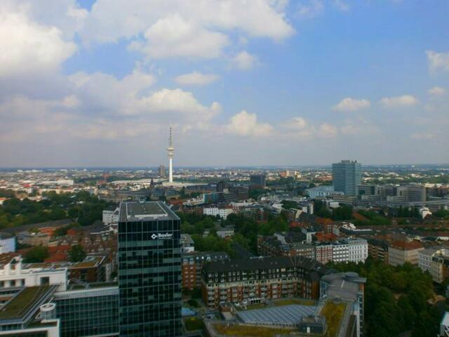 Blick vom Hamburger Michel über Hamburg
