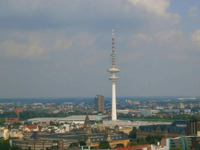 Blick vom Hamburger Michel über Hamburg