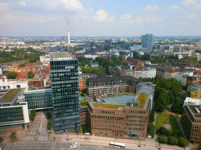 Blick vom Hamburger Michel über Hamburg