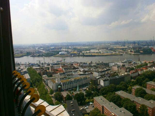 Blick vom Hamburger Michel über Hamburg