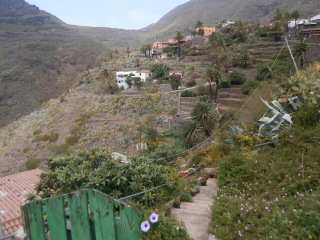 Blick auf "El Guanche" (weißes Gebäude).