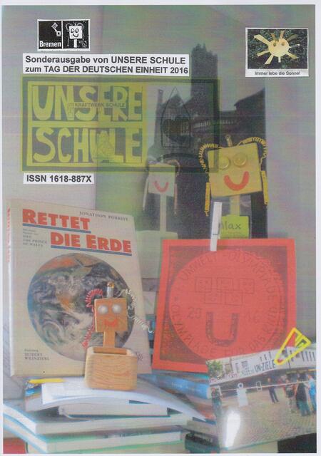 Sonderausgabe von UNSERE SCHULE zum TAG DER DEUTSCHEN EINHEIT 2016, Seiite 1