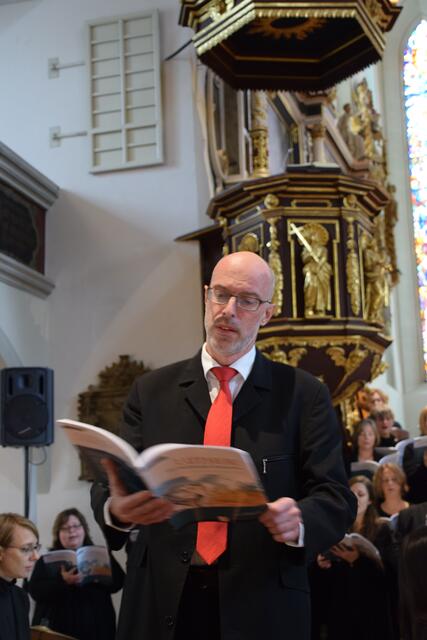Bariton Jochen Faulhammer in stimmgewaltiger Rolle als "Luther" | Foto: Anke Koch-Röttering