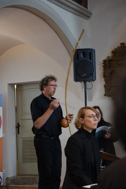 Klaus Schlossmacher und am Klavier Marion Bathe | Foto: Anke Koch-Röttering