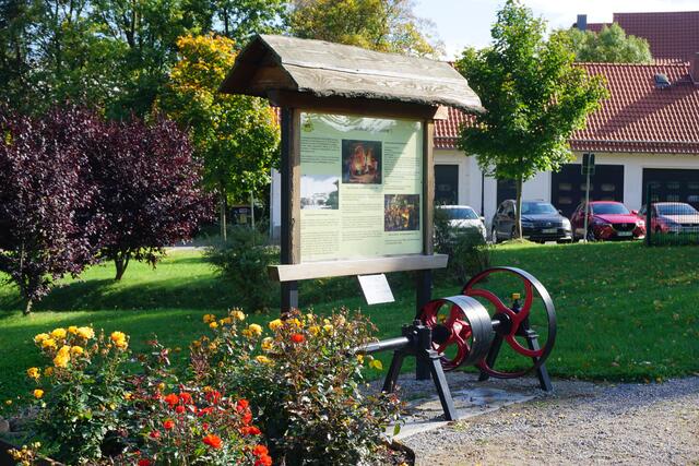 Denkmal an das ehemalige Eisenwalzwerk