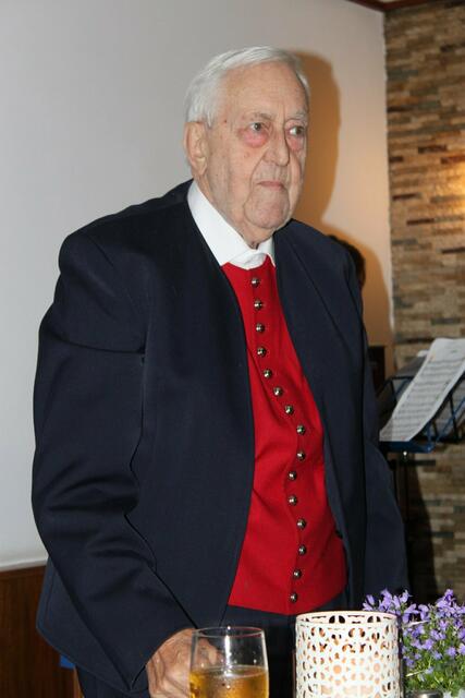 Prof. Dr. Karl Kling bei seinem Grußwort.