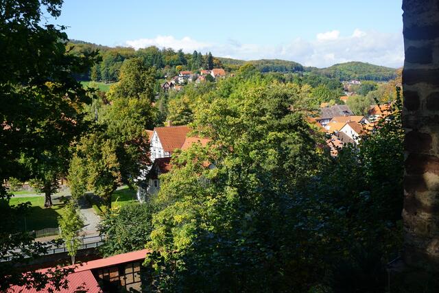 Ein Blick auf Ilsenburg, der keineswegs die wahren Ausmaße der Stadt wiedergibt.