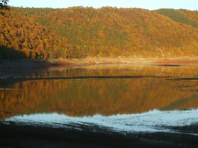 14.10.2017, der See in der Abendsonne