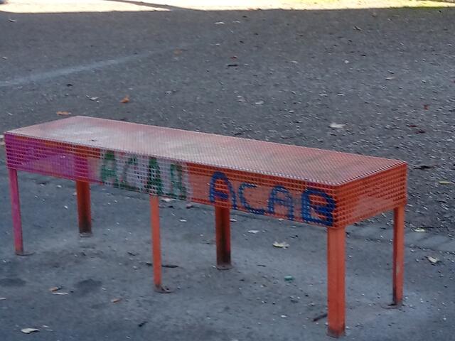 Diese Bank durfte auch mitspielen