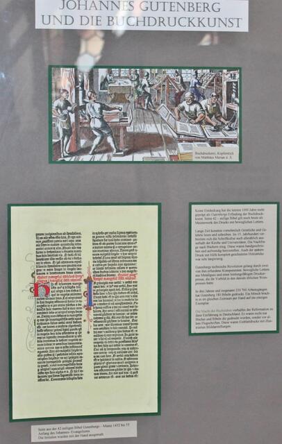 Die Buchdruckkunst von Johannes Gutenberg