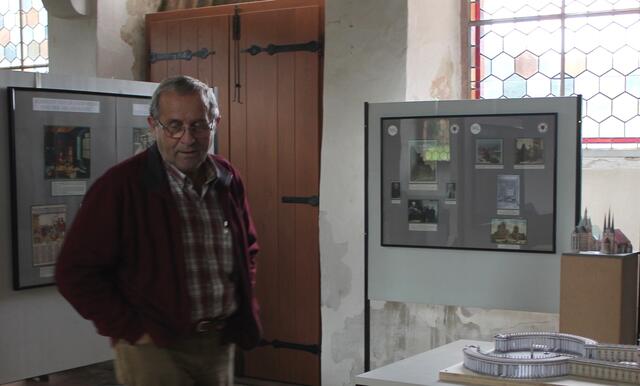 Herr Peter Nickel, Ehrenvorsitzender des Geschichtsvereins e.V. Biebergemünd