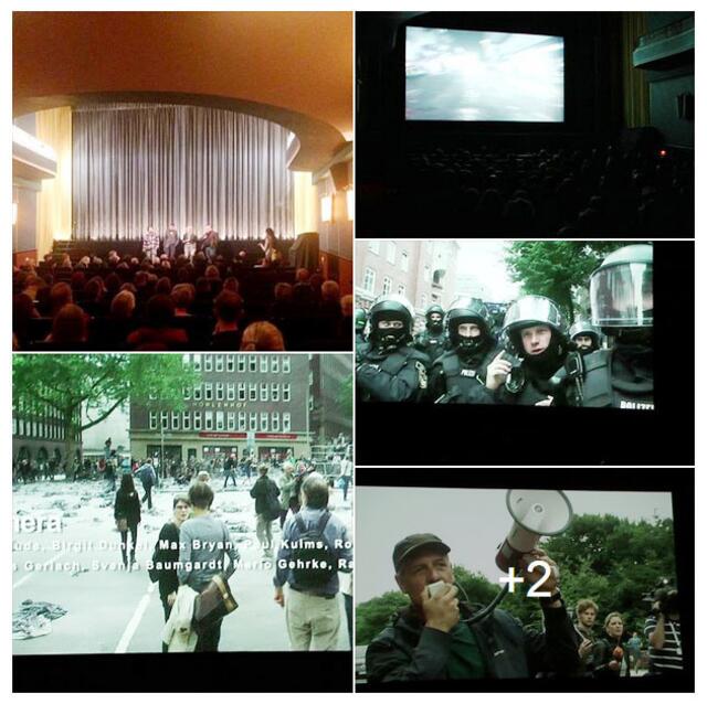 Der Film bietet einen guten Querschnitt von dem, was während der Gipfeltage in Hamburg passiert ist (Fotos: Max Bryan Diary/ Friederike Lydia Ahrens)