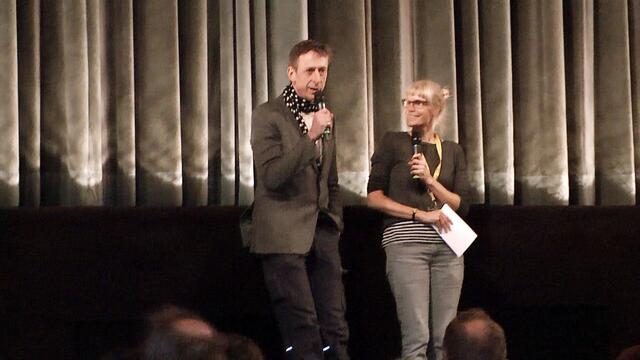 Rasmus Gerlach bei der Begrüßung seiner Gäste am 8. Oktober im Metropolis