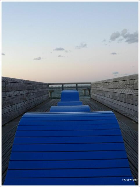Ostseewellen auf der Seebrücke Heiligenhafen (Foto: Katja Woidtke)