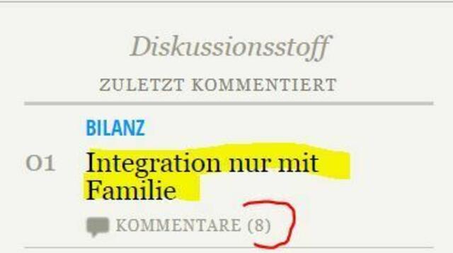 Hier waren es noch 8