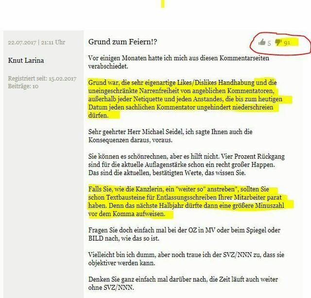 Der Bot leistet ganze Arbeit es steht 5 : 91 blöder gehts nimmer
