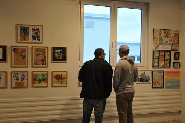 Foto - Impressionen von der Vernissage Kunstvernetzt