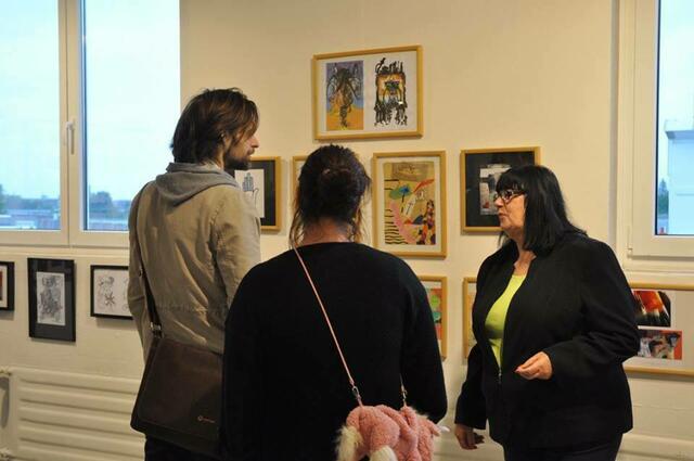 Foto - Impressionen von der Vernissage Kunstvernetzt