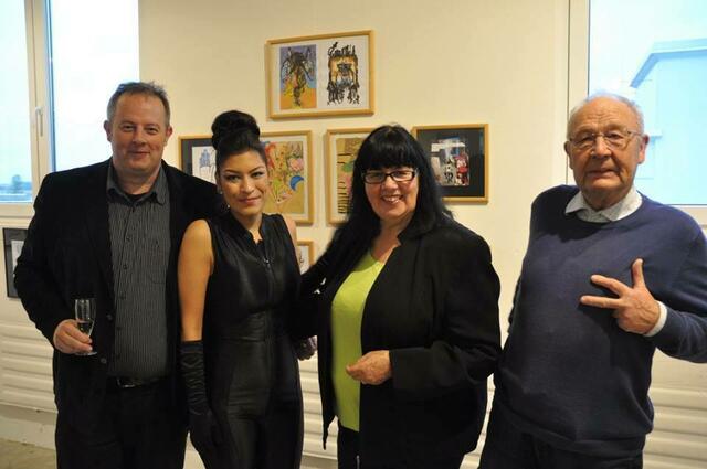 Foto - Impressionen von der Vernissage Kunstvernetzt