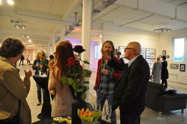 Foto - Impressionen von der Vernissage Kunstvernetzt
