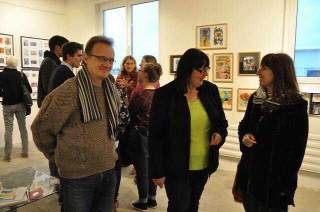 Foto - Impressionen von der Vernissage Kunstvernetzt