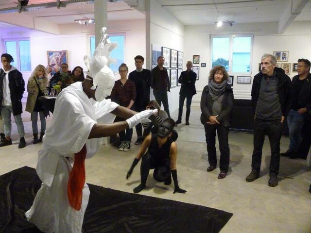 Foto - Impressionen von der Vernissage Kunstvernetzt