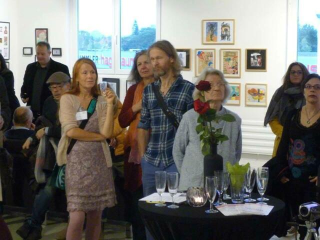 Foto - Impressionen von der Vernissage Kunstvernetzt