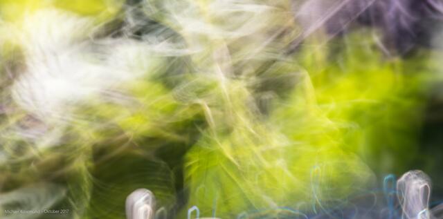 Starke Bewegung der Kamera