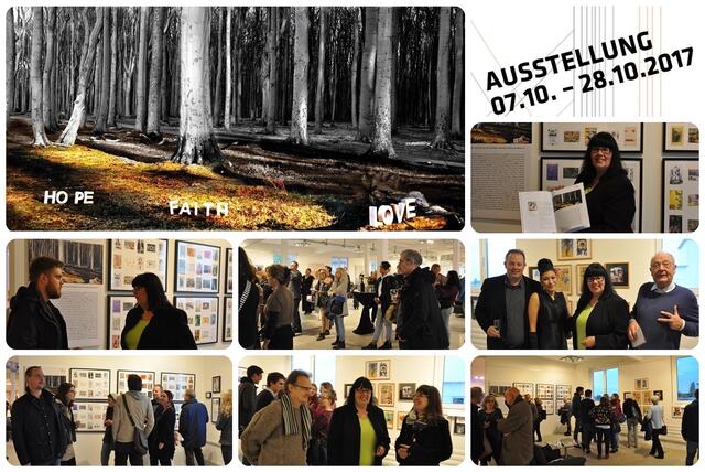 Foto - Impressionen von der Vernissage Kunstvernetzt