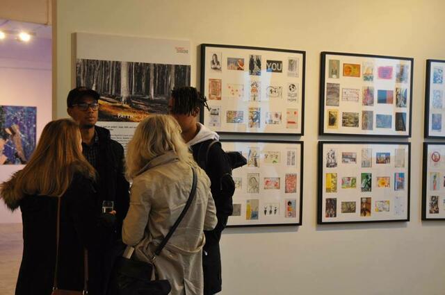 Foto - Impressionen von der Vernissage Kunstvernetzt