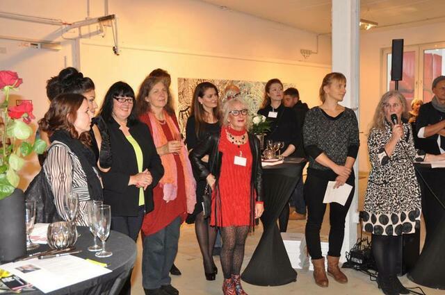 Foto - Impressionen von der Vernissage Kunstvernetzt