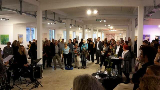 Foto - Impressionen von der Vernissage Kunstvernetzt