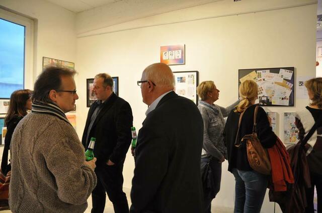 Foto - Impressionen von der Vernissage Kunstvernetzt