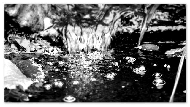 Und das Wasser läuft