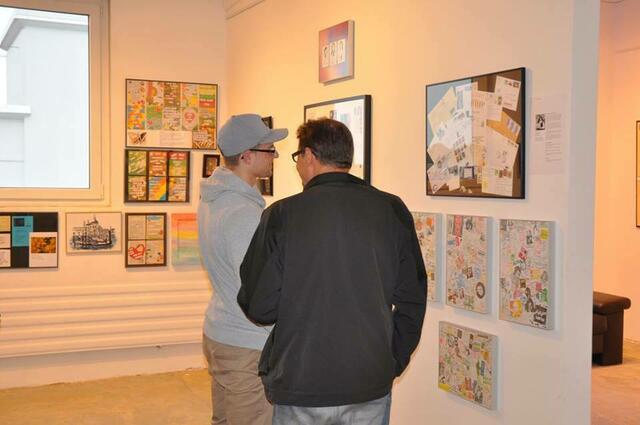 Foto - Impressionen von der Vernissage Kunstvernetzt