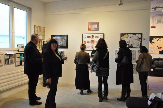 Foto - Impressionen von der Vernissage Kunstvernetzt