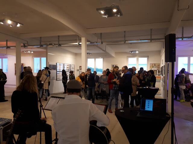 Foto - Impressionen von der Vernissage Kunstvernetzt