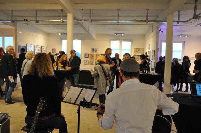 Foto - Impressionen von der Vernissage Kunstvernetzt