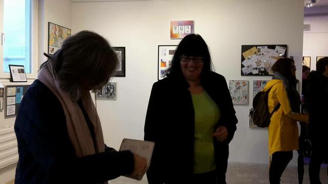 Foto - Impressionen von der Vernissage Kunstvernetzt