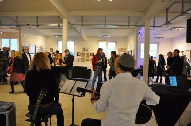 Foto - Impressionen von der Vernissage Kunstvernetzt