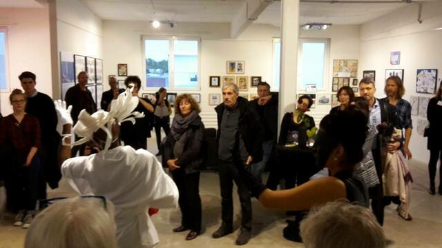 Foto - Impressionen von der Vernissage Kunstvernetzt